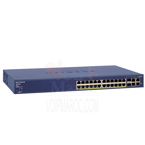 Smart Switch Prosafe Web Mangeable 24 ports 10/100 FS728TP