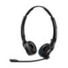 Micro-casque professionnel sans fil Bluetooth binaural pour professionnel compatible smartphone et tablette
