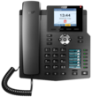 Telephone a 4 comptes SIP avec Ecran 2.8" Couleur et 30 BLF sans alimentation X4SP