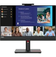 ThinkVision T24v-30 Ecran LED Full HD (1080p)  24  HDMI VGA DisplayPort Câble Inclus-DP