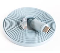 USB Console Cable for Cisco Router Cable FT232RL Chipset USB to Rj45 Adapter Cable for Laptops in Windows, Mac, Linux