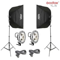 À 5 PRISES POUR STUDIO PHOTO ÉCLAIRAGE CONTINU KIT Softbox + Sac