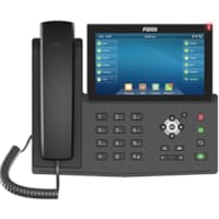 Téléphone IP Haut Gamme Ecran Tactile 7  20 Lignes SIP Bluetooth Intégré 127 DSS Sans Alimentation