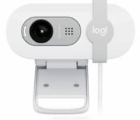 Webcam Logitech Brio 100 Full HD - Blanc Cassé - USB