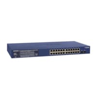 SMART SWITCH 24 PORTS GIGABIT ETHERNET POE+ / OPTIONAL REMOTE/CLOUD MANAGEMENT AND 2 SFP PORTS (380W)