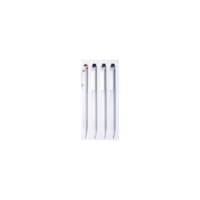 Stylo à bille DIGNO VITO WHITE bleu en distributeur de 35 unités