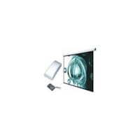 ECRAN VISIOTEK 2.40x2.40 METRES ELEC DE PROJECTION DINON MURAL AUTOMATIQUE
