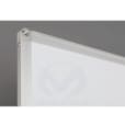 TABLEAU MAGNÉTIQUE BLANC 120X200 CADRE ALUMINIUM 2X3 2X3 TSU1220 LTO
