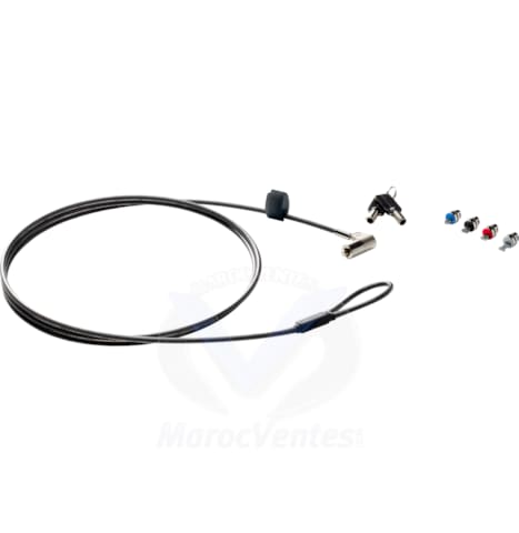 Câble de Sécurité HP avec Clé 6UW42AA