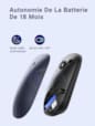 Souris sans fil 2 4Ghz 10M GRIS Noir 90372