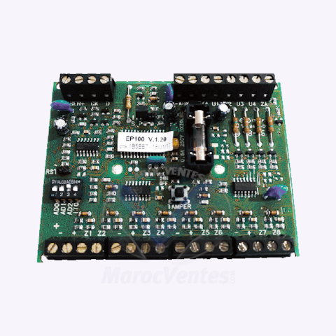 Module D’extension à 8 Entrées en Parallèles pour Centrale MP105, MP110 et MP106 EP100