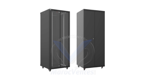 GM-LIN-XS42U81DE.C1 Armoire informatique 42U 19" P 1000mm x L 800mm INFO_GM-LIN-XS42U8