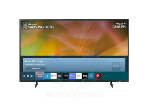Téléviseur d'hôtel Samsung HG65AU800, 65", Noir, UHD, DVB-T2/C/S2 HG65AU800EEXEN