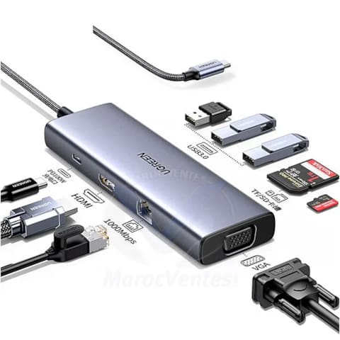 Station d 'Accueil USB-C 9 en 1 15600