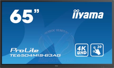 ECRAN INTERACTIF IIYAMA PROLITE tactile LCD 4K UHD 65’’ TE6504MIS-B3AG