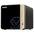 QNAP SERVEUR NAS DESKTOP 04 BAIES 4GB RAM, 0TB DISKLESS TS-464-4G