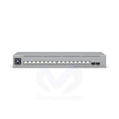 Switch Pro Max 16 PoE Layer 3 4 ports 2.5 GbE PoE++ et 12 ports GbE PoE+ USW-PRO-MAX-16-POE