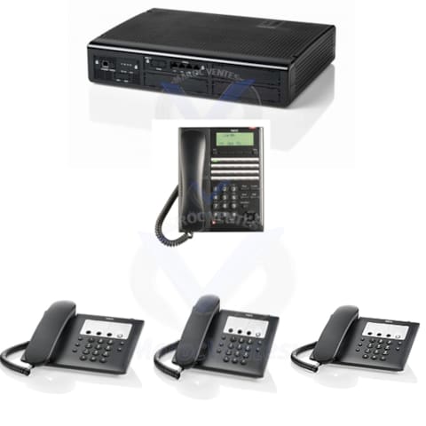 1 PABX NEC SL2100 EQUIPE A 1 POSTE NUMERIQUE 3 POSTES ANALOGIQUE PACK NEC-SL2100