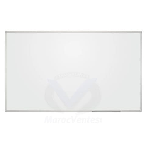 TABLEAU MAGNÉTIQUE BLANC 120X200 CADRE ALUMINIUM 2X3 2X3 TSU1220 LTO