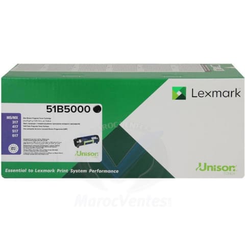 Toner d'origine 2500 pages Noir 51B5000