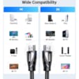 Câble Ugreen HDMI 2.1 Male vers Male - 3 mètres (80404) 80404-3M