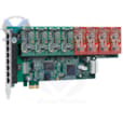 carte analogique PCI-E 8 ports FXO/FXS A800