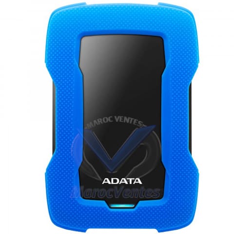 Disque Dur Externe HD330-2TB USB 3.1-Anti choc SLIM BLUE AHD330-2TU31-CBL
