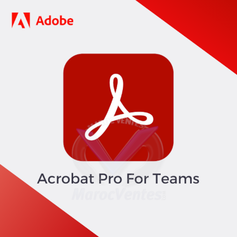 Acrobat Pro for teams pour une durée 3 ans Adobe Acrobat Pro for teams 3 ans