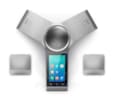 Conférencier IP 3 micros intégrés Wi-Fi et Bluetooth Android CP960-WirelessMic