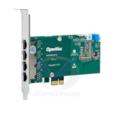 Carte T1/E1/J1 PRI 4 Port PCI-E (Version avancée, Bas Profil) D430