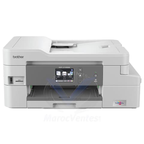 Imprimante Multifonction jet d'encre 3-en-1 (USB 2.0 / Wi-Fi / AirPrint / Google Cloud Print) DCP-J1100DW