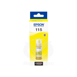 115 Epson Bouteille d'encre JAUNE pour L8160 C13T07D44A