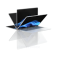 HP OmniBook 5 Flip 2-in-1 Laptop 14-fp0031nk, Intel® Core ™ 5 120U (up to 5,0 GHz avec la technologie Intel® Turbo Boost, 12 Mo de mémoire cache L3, 10 cœurs, 12 threads), 16GB LPDDR5-5200 MT/s, 512 Go SSD PCIe® Gen4 NVMe™ M.2, 14