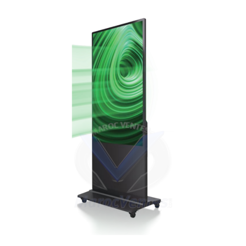 TOTEM TACTILE INTERACTIF AVEC WINDOWS INTEGRE au sol de 55 pouces HIKVISION DS-D6055UT-D/S DS-D6055UT-D/S-WIN