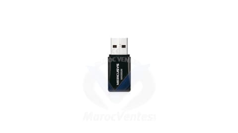 Adaptateur Wifi 300 Mbps Mini USB sans fil N300 de Mercusys MW300UM