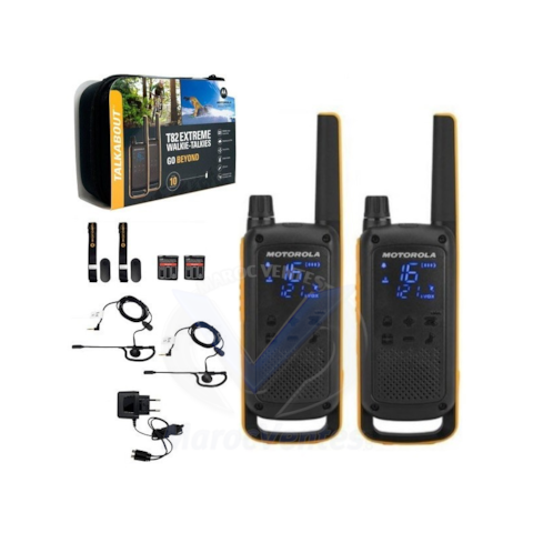 Talkie-Walkie Longue Portée TALKABOUT MOTOROLA T82 Extreme B8P00811YDEMGWR