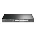 Switch administrable JetStream 24 ports PoE+ Gigabit 11 et 4 ports 10GE SFP+ L2+