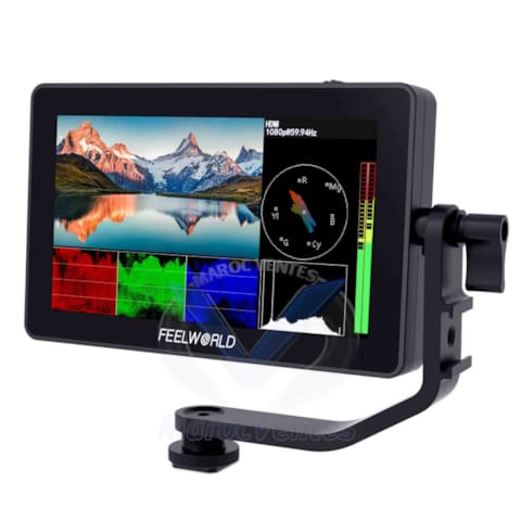 FEELWORLD F6 PLUS 5.5 POUCES PETIT ÉCRAN TACTILE 3D LUT CAMÉRA MONITEUR DE TERRAIN F6-PLUS