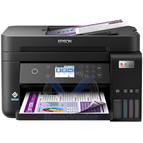 EcoTank L6270 A4 Imprimante à Réservoir D'encre Tout-en-un Recto Verso Wi-Fi avec ADF Ecran Couleur 6.1 Cm C11CJ61403