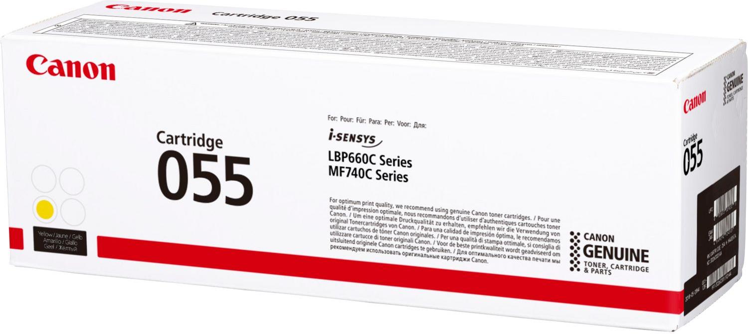 Toner Canon - CRG 055 JAUNE 3013C002AA