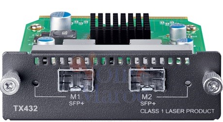 Module 2 port SFP+ 10 Gigabit TX432