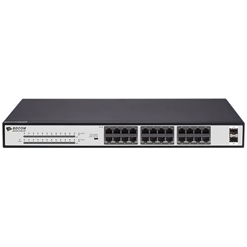 Switch 24 ports 10/100/1000 Gigabit + 2 Port SFP nin géree S1526D