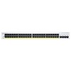 Switch Web Manageable Niveau 2 48 ports PoE+ 10/100/1000 Mbps + 4 Logements SFP 1 Gbps