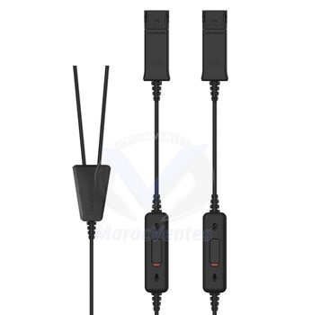 Cordon Y avec double commande Mute Y Adapter Trainer