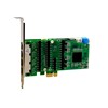 Carte T1/E1/J1 PRI 8 Port PCI-E (Version avancée, Bas Profil)