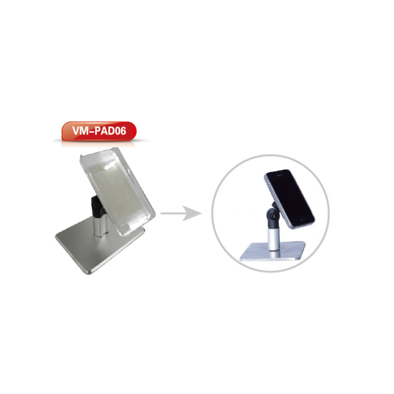 SUPPORT DIGITAL DGT-MONT-PAD06 POUR IPAD OU TABLETTE EN ALLUMINIUM + PIED ROBUSTE,DGT-MONT-PAD06