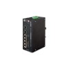 Commutateur Ethernet industriel 4 ports 10/100/1000T 802.3at PoE + 2 ports 100/1000/2500X SFP