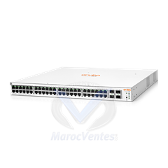 HPE Aruba Instant On 1930 48G Class4 PoE 4SFP/SFP+ 370W Switch -commutateur - 52 ports - Géré - Montable sur rack