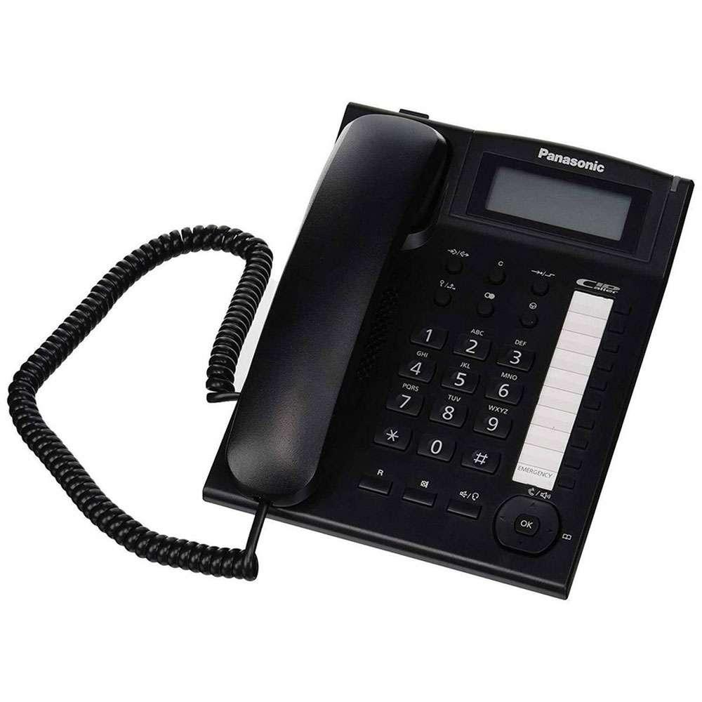 TELEPHONE FIXE FILAIRE PANASONIC KX-TS880MX AVEC IDENTIFICATION DE L'APPELANT ET HAUT-PARLEUR MAINS LIBRES KX-TS880MX