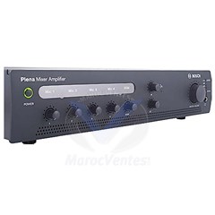 Amplificateur Mélangeur 240W 4 Entrées Microphones et 1 Entrée de Musique D'ambiance